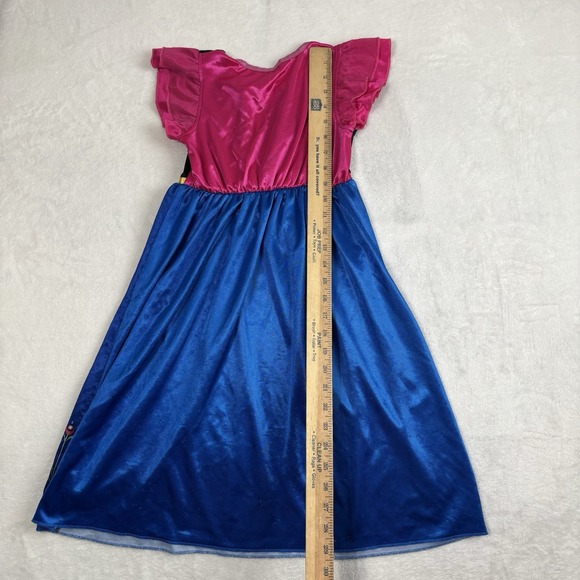 Disney Frozen Anna Nightgown Girls Size Small Flame Resistant Dress - Picture 7 of 7